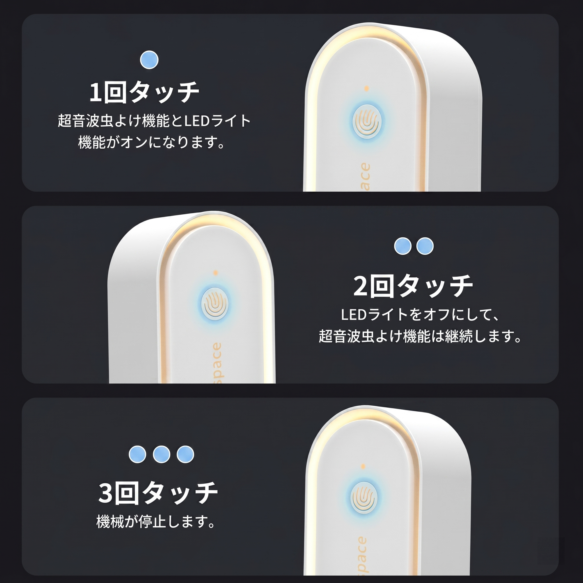 3つの操作モード