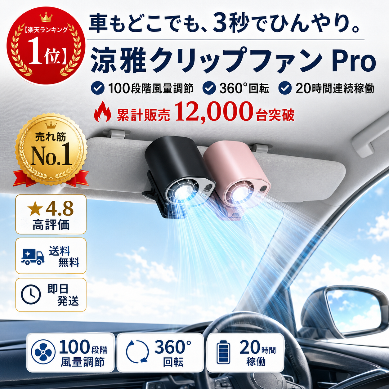 涼風ブレード Pro+（リョウフウブレード プロ